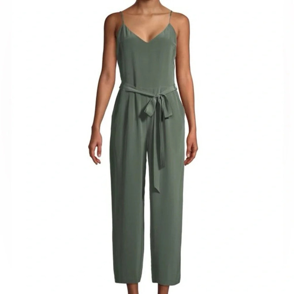 NWT L’AGENCE Jaelyn Silk Jumpsuit - Picture 1 of 11
